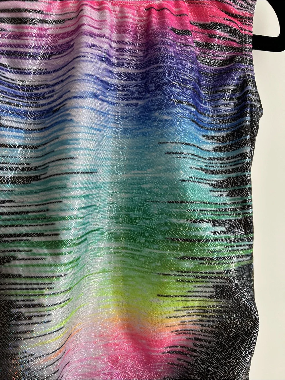 Girls' Multicolor Ombre Dance Gymnastics Leotard - 130 (7/8)